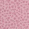 Muslin/Dubbel-krinkelväv små blomrankor – rosa,  thumbnail number 1