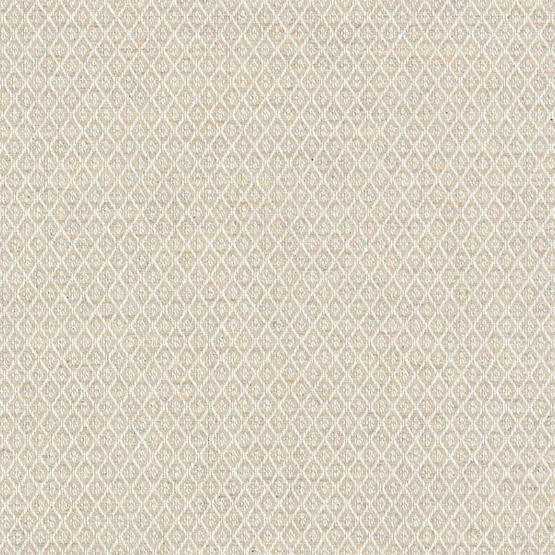 Möbeltyg Jacquard minirute – beige,  image number 1