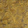 Jacquard för kläder Metallic paisley – guld/svart,  thumbnail number 1