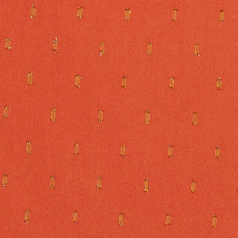 Viskostyg glitterdroppar – terracotta, image number 1