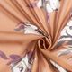 Siden-chiffong målade blommor – brun,  thumbnail number 5