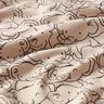 Bomullsblandning Jersey elefanter – natur,  thumbnail number 2