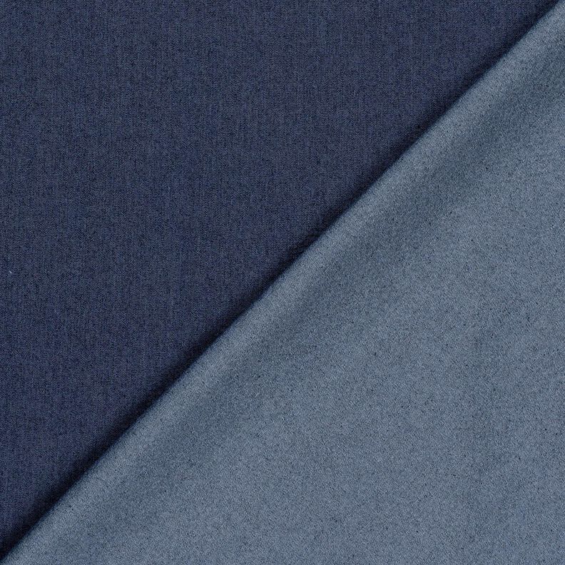 Denim/bomullsmix seersucker – marinblått,  image number 3