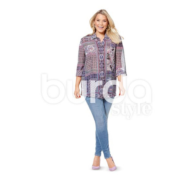 Blus, Burda 6614,  image number 3