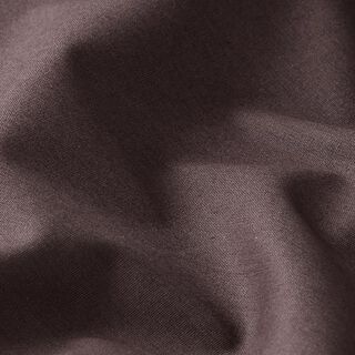 Bomullspoplin Enfärgat – mörkbrun, 