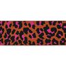 Gummiband Leopard – brandgul/pink,  thumbnail number 1