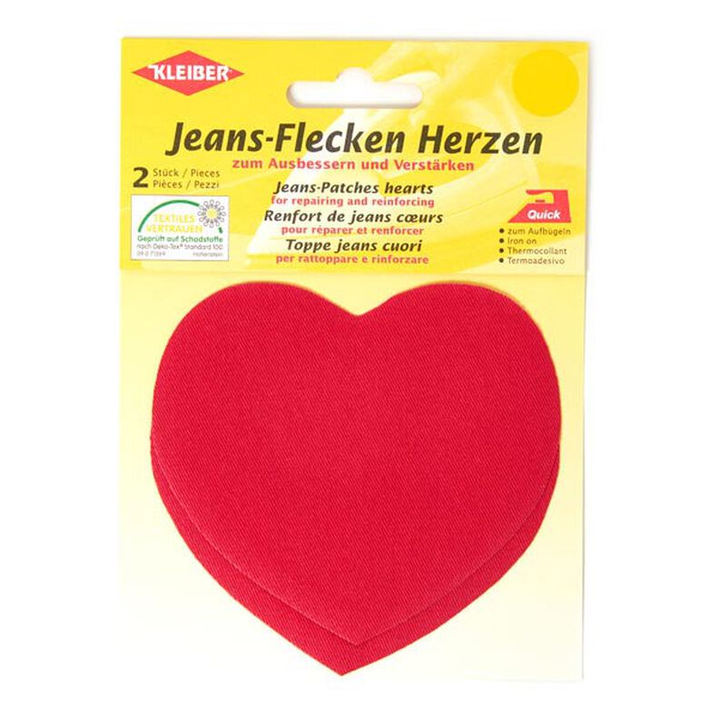 Jeans-lappar Hjärtan 4 | Kleiber,  image number 2