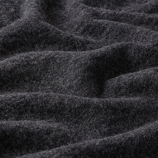 GOTS Merino-ullfleece Ekologisk ull Kontrollerad ekologisk djurhållning | Albstoffe – antracit, 