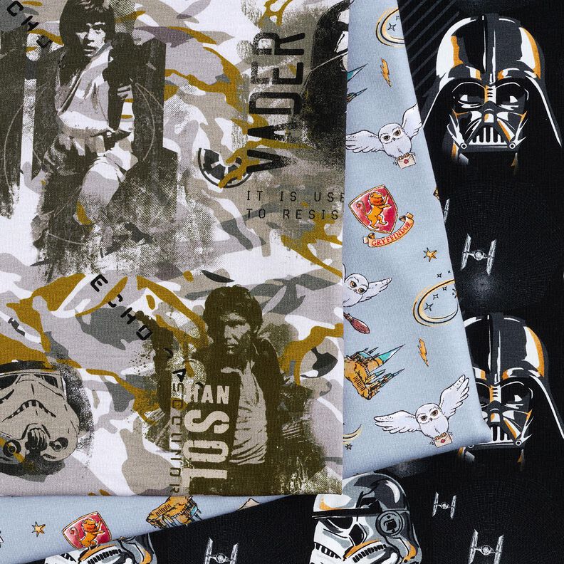 Bomullsjersey kamouflage | Star Wars – yllevit,  image number 5
