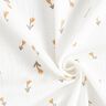 Muslin/Dubbel-krinkelväv småblommor – elfenbensvit,  thumbnail number 3