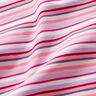 Bomullsjersey spiralränder – fläder/pink,  thumbnail number 2