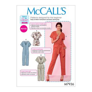 Jumpsuit, McCalls 7936 | 32-40, 