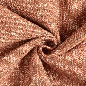 Stoppningstyg färgglatt vävt tyg – terracotta/beige, 