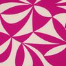 Stretchblustyg geometriskt | Poppy Fabrics – purpur/cashew,  thumbnail number 1