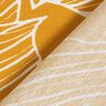 Dekorationstyg Canvas Stora blad – currygul,  thumbnail number 4