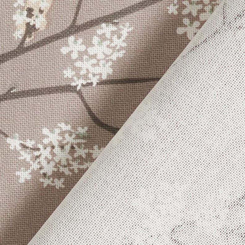 Dekorationstyg Halvpanama blommande kvistar – mullvad,  image number 4