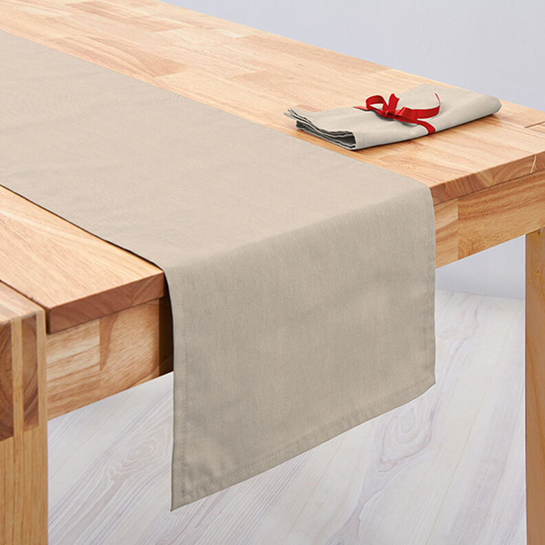 Dekorationstyg Canvas – sand,  image number 5