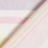 Dekorationstyg Halvpanama färgglad blandning av ränder återvunnen – pastellfläder,  thumbnail number 4