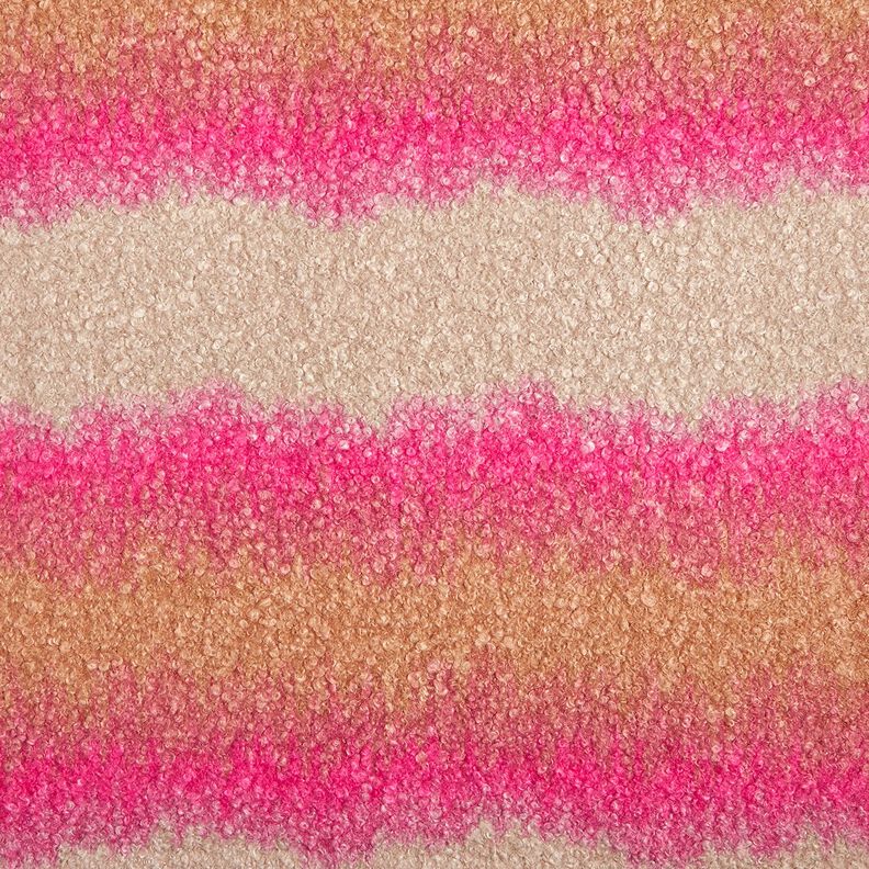 Rocktyg Stickad Bouclé färggradient – cashew/pink,  image number 1