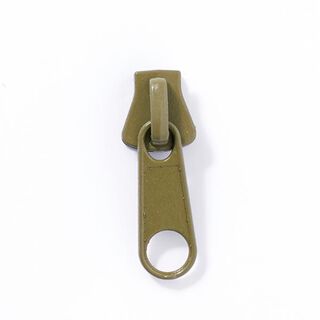 Blixtlåslöpare metall (skentjocklek 8) - oliv, 