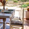 Outdoortyg Canvas Stora blad – natur/terracotta,  thumbnail number 8