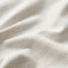 Dekorationstyg canvas återvunnet Tre ränder – silvergrå,  thumbnail number 2