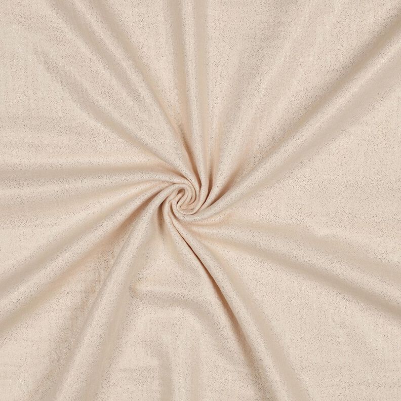 Muslin/Dubbel-krinkelväv Fina glitterprickar | Poppy Fabrics – sand,  image number 1