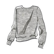 Mönster pullover