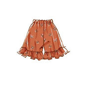Mönster shorts